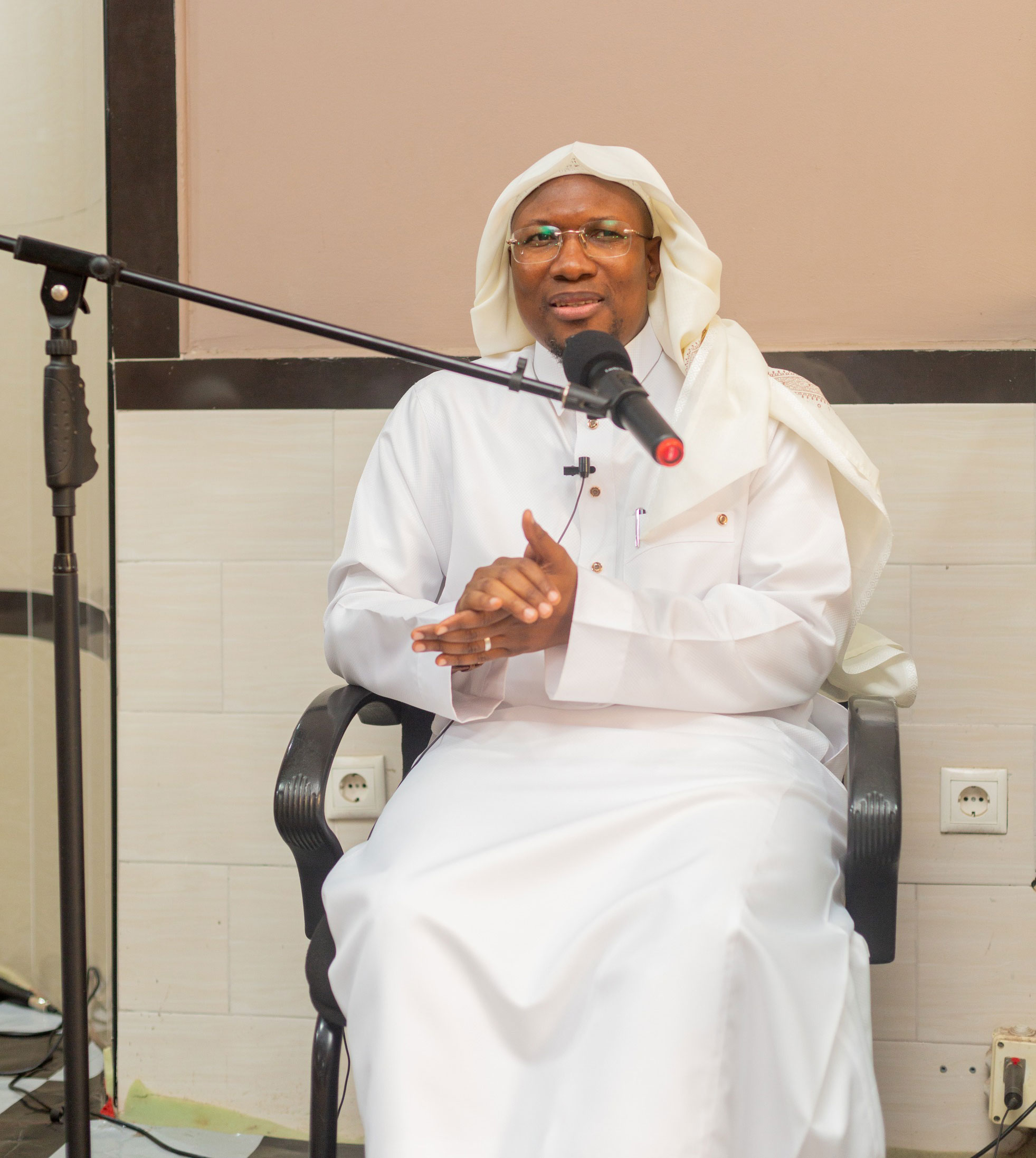 Sheikh Abu Atibo aponta “foco e determinação” como chaves para superar os desafios da vida