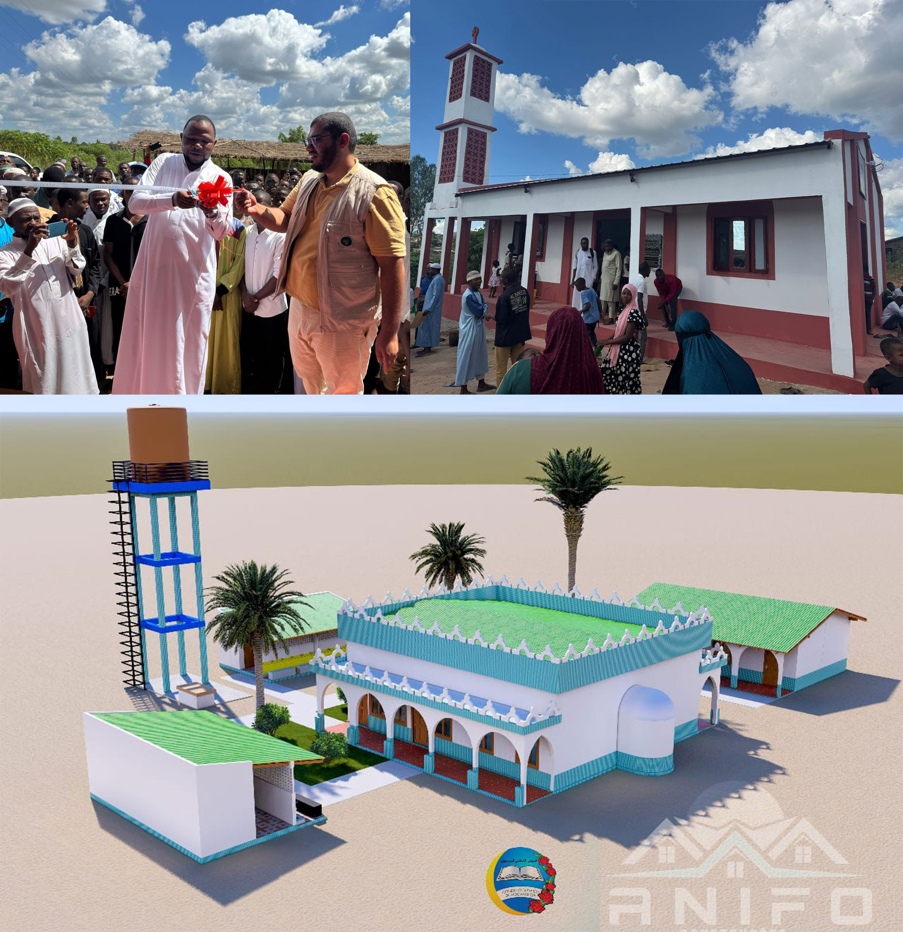 CISLAMO-Nampula entrega nova mesquita em Mutotope e lança Centro Educacional Muhammad Yussuf em Muecate