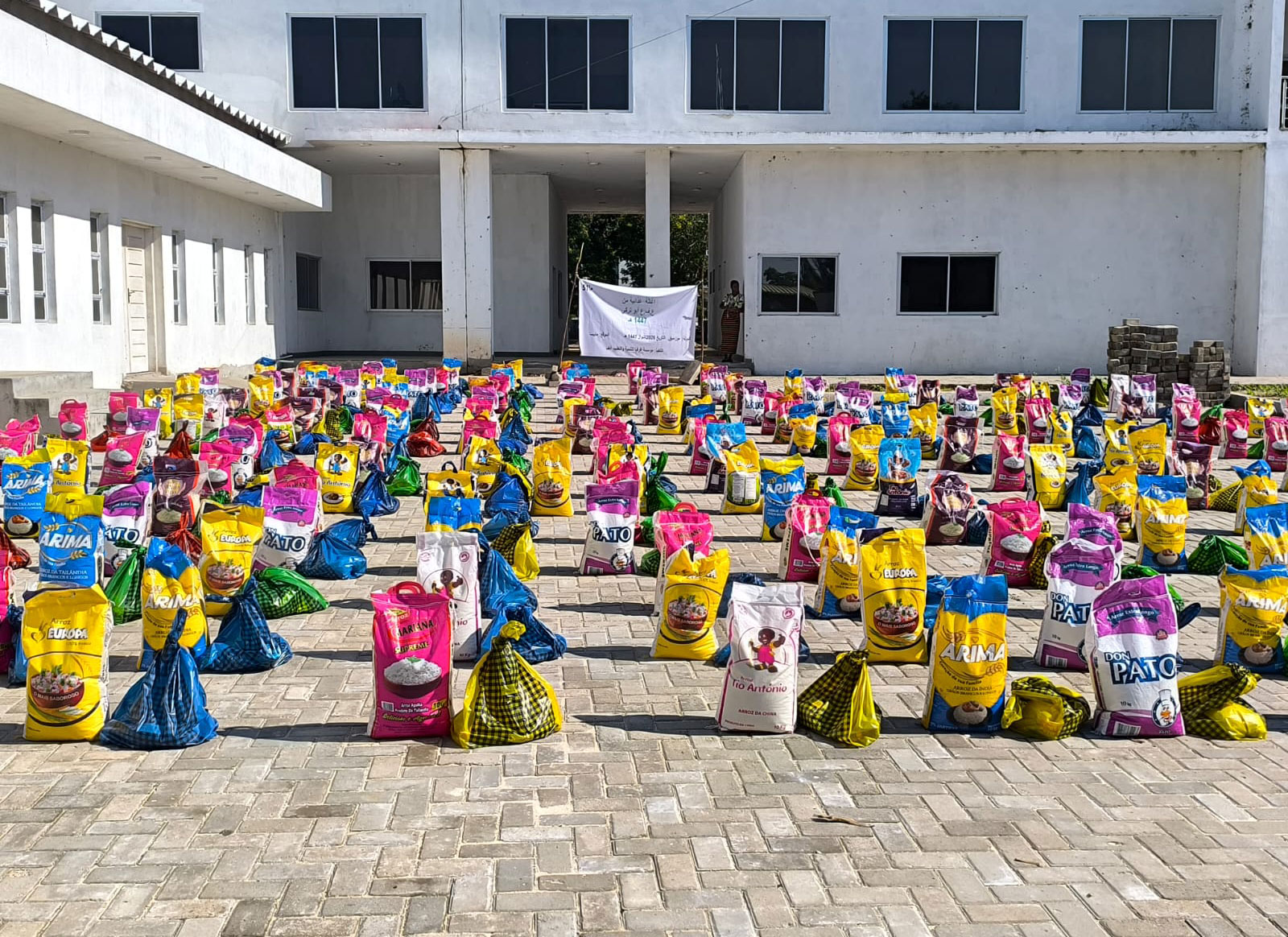 CISLAMO reforça assistência humanitária com doação de alimentos no distrito da Manhiça