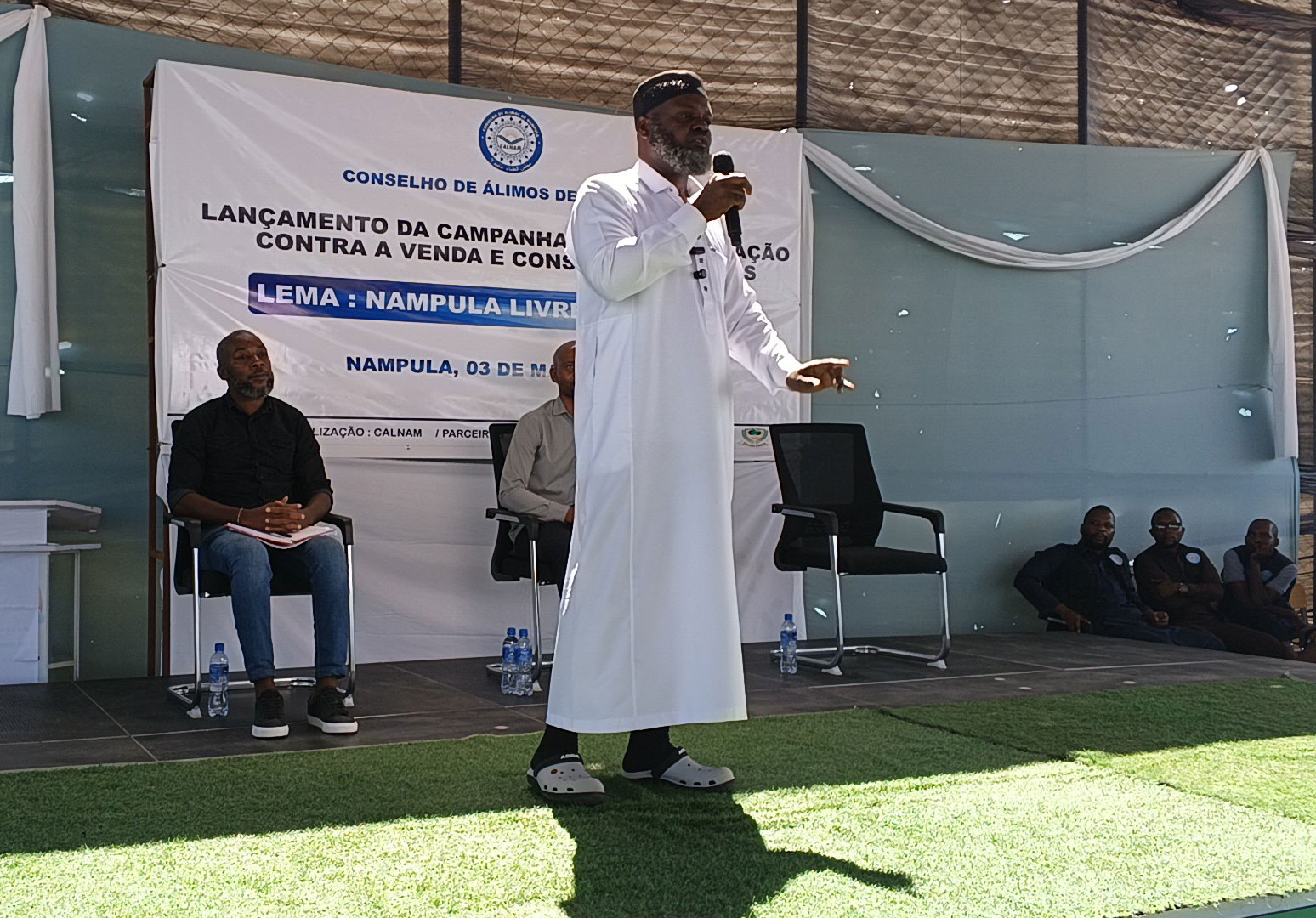 Sheikh Umar Aiuba alerta para impacto devastador das drogas e vê ameaça à sobrevivência social