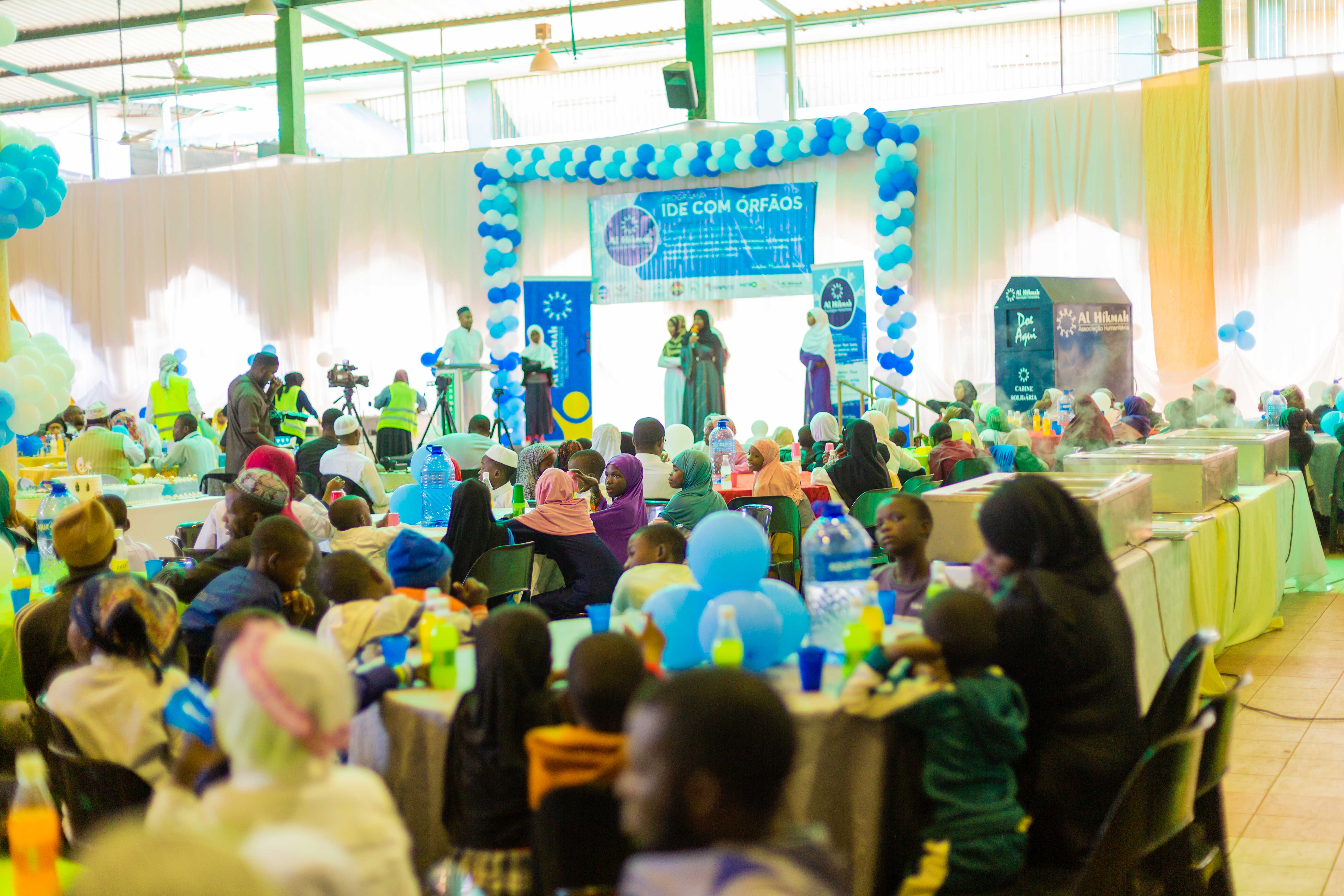 Governo e embaixadores unem-se a órfãos na festa do Eid com apelos contra uniões prematuras e foco na educação