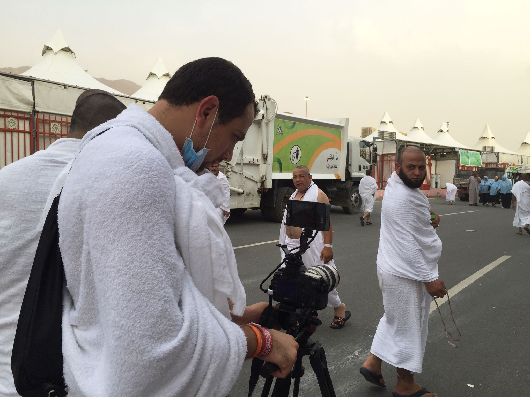Mais de 1700 jornalistas credenciados cobriram a temporada do Hajj deste ano na Arabia Saudita