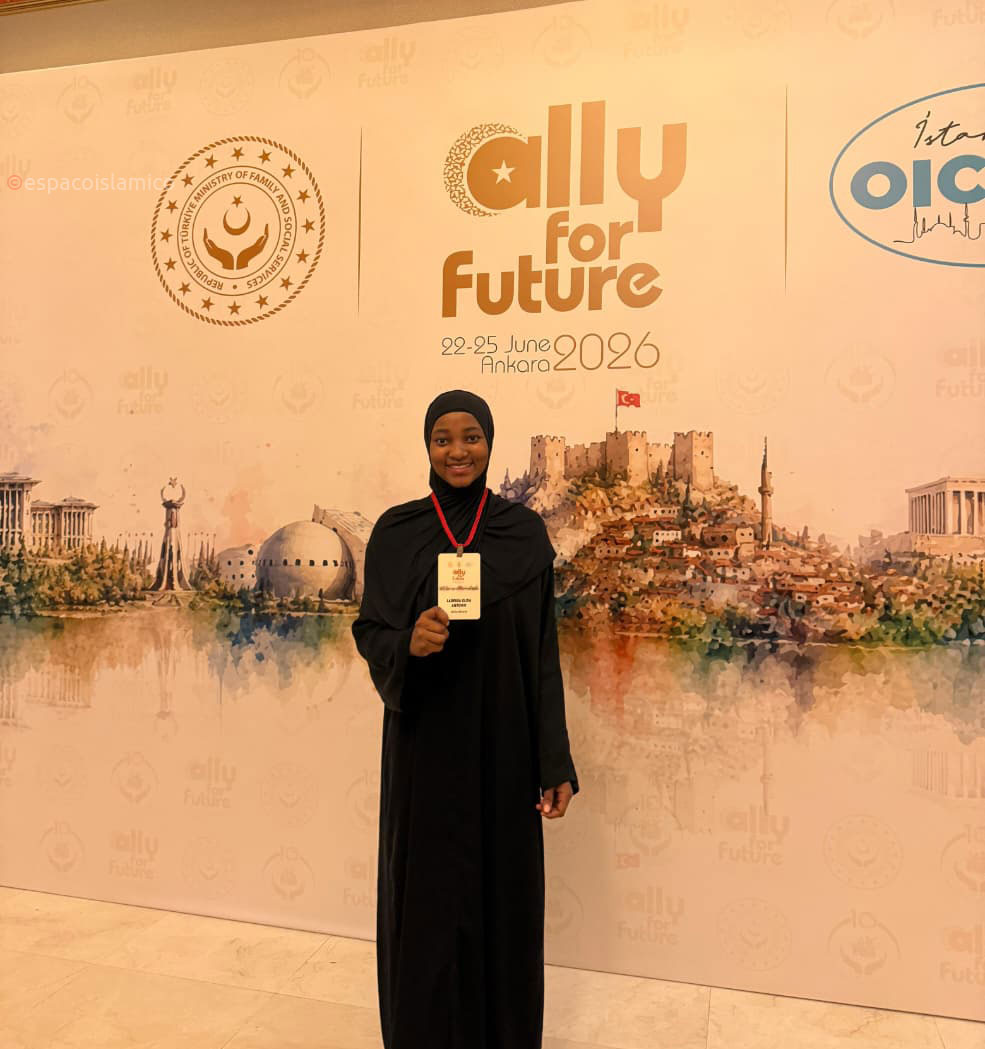 Lágrima António repórter do Espaço Islâmico participa na Turquia do programa “ALLY for Future” para jovens muçulmanas