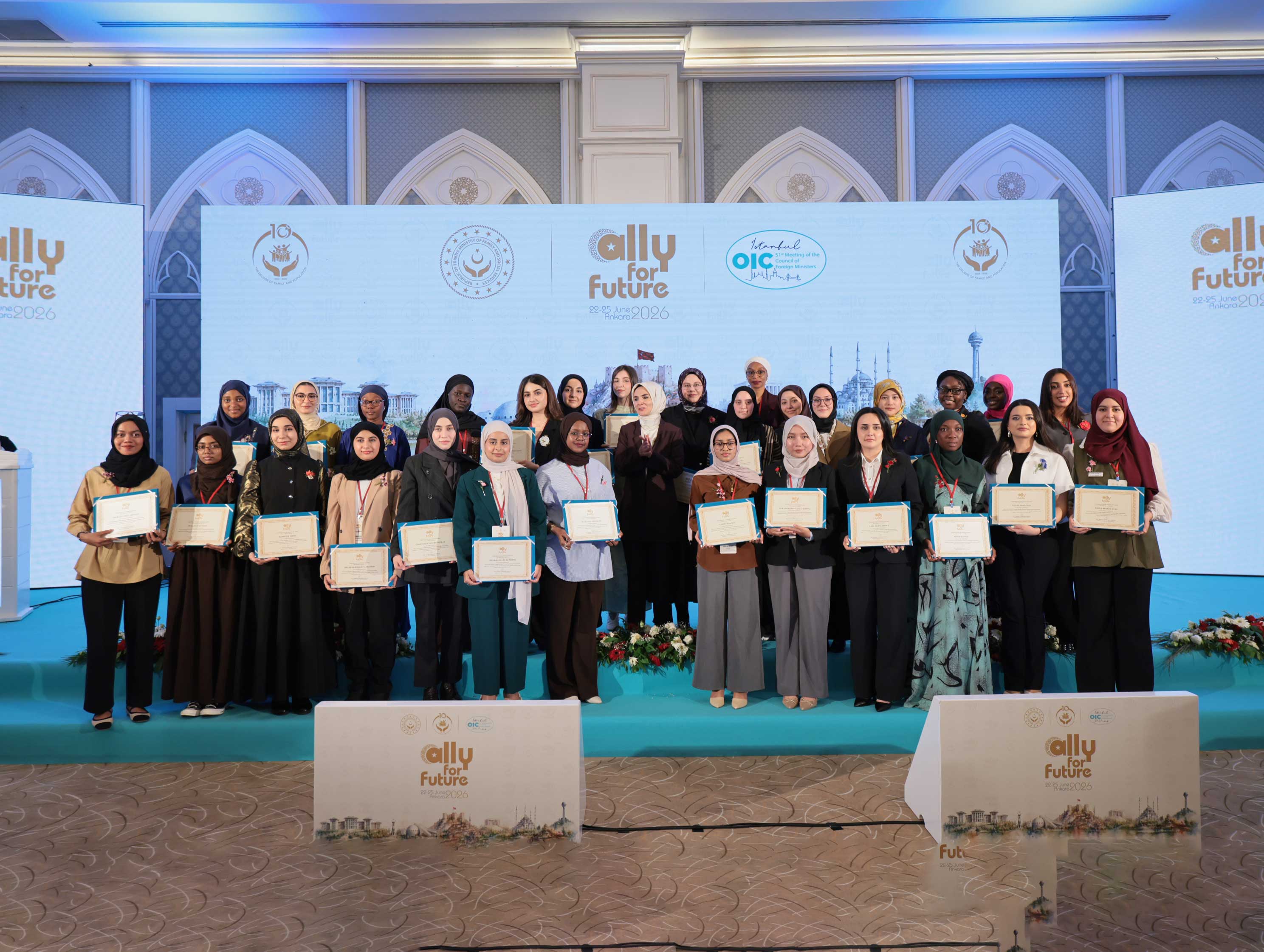 Participantes do “ALLY for Future” destacam impacto do programa e apelam à união das mulheres muçulmanas no mundo