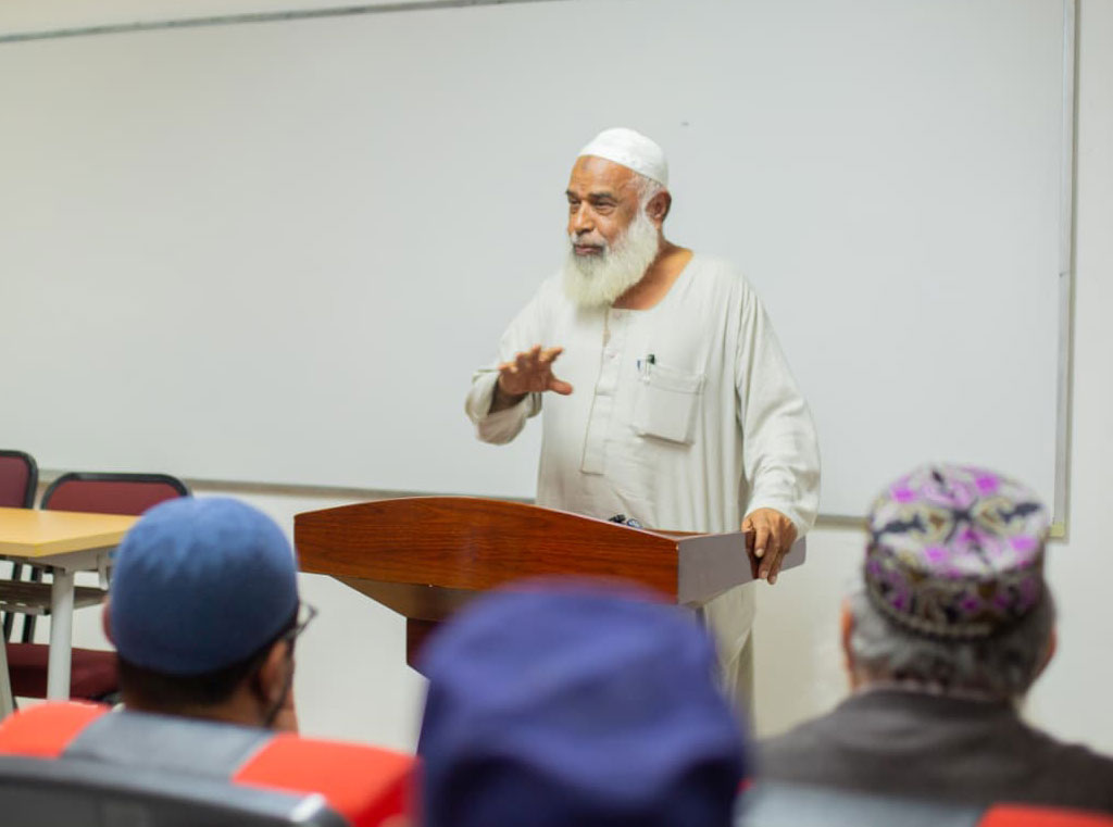 “Não faltam livros, falta prática”, defende Sheik Aminuddin apelando à formação moral para a transformação social